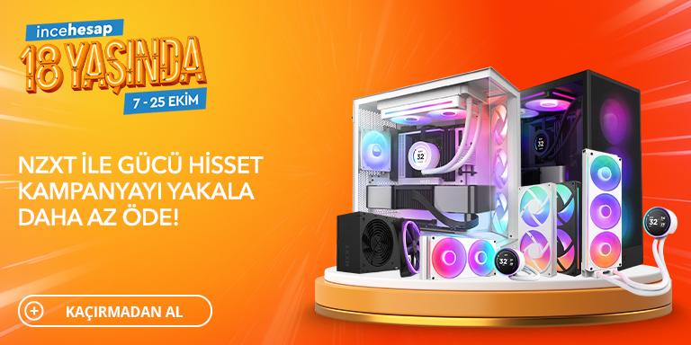 18. Yıl NZXT Ürünleri