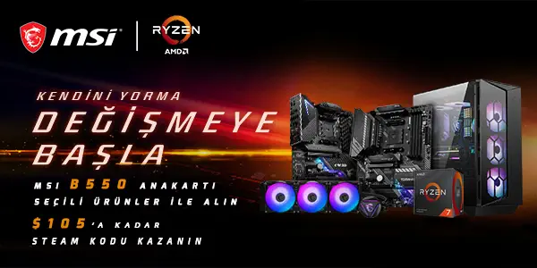 MSI B550 Kampanya