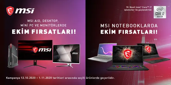 MSI Ekim Kampanyası