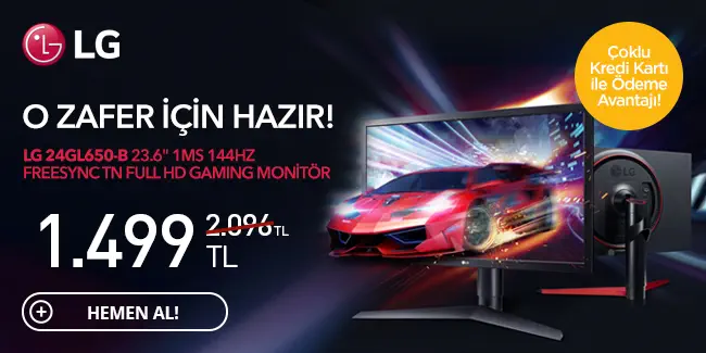 LG 24gl650 Monitör