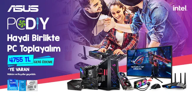 ASUS Birlikte PC Toplayalım Kampanyası