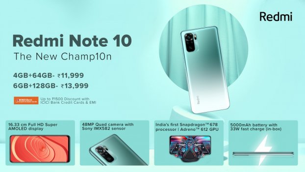 Redmi Note 10 Serisi Tanıtıldı
