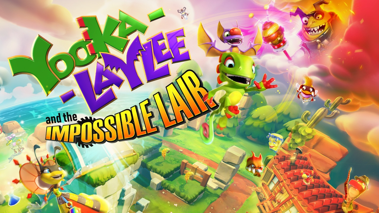 Yooka-Laylee And The Impossible Lair oyununun posteri