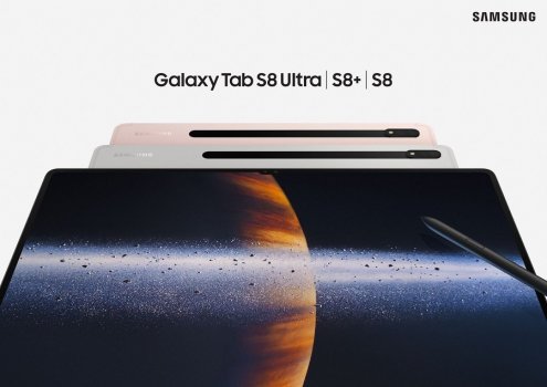 Samsung\'un En güçlü Tablet Modeli, Galaxy Tab S8 Ultra tanıtıldı
