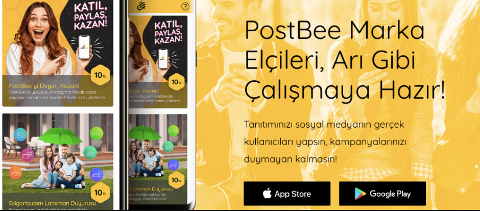 PostBee’ uygulaması 