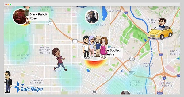 Snapchat Konum Haritası