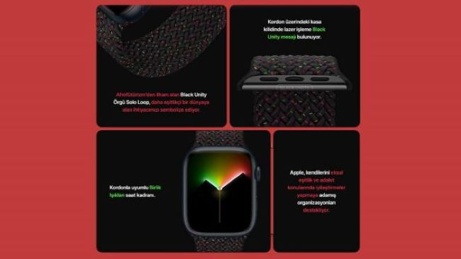 Apple Watch Series 6 Black Unity Teknik Özellikler 