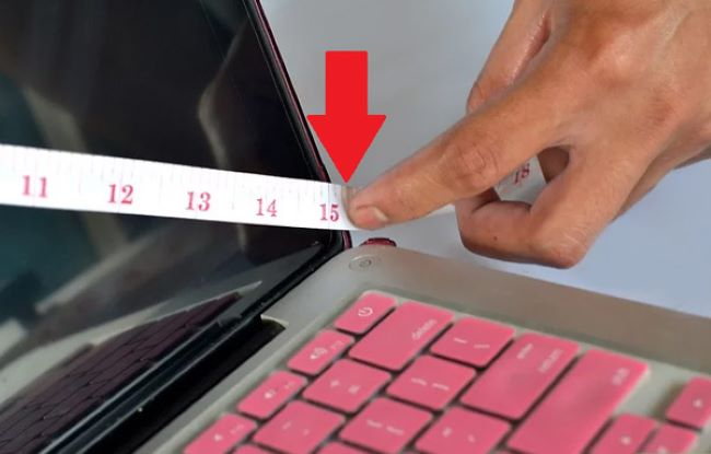 laptop ekran boyutu ölçme 