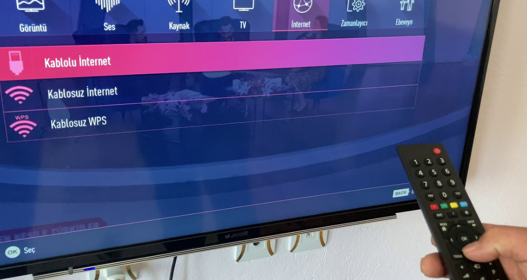 Akıllı Televizyon Wi-Fi Nasıl Bağlanır