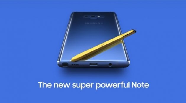Galaxy Note 9 Tanıtıldı