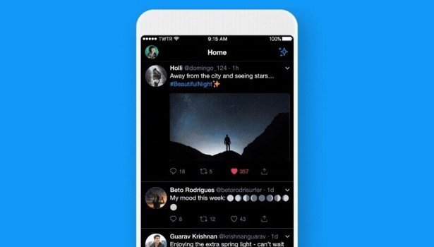Twitter’dan iOS İçin Karanlık Ekran Müjdesi