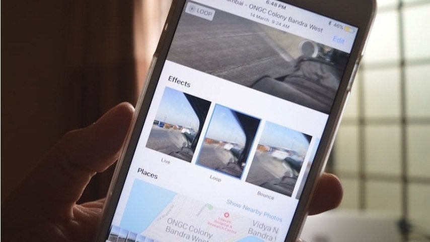 iOS 11'de Canlı Fotolara (Lives Photos) Efekt Ekleme!