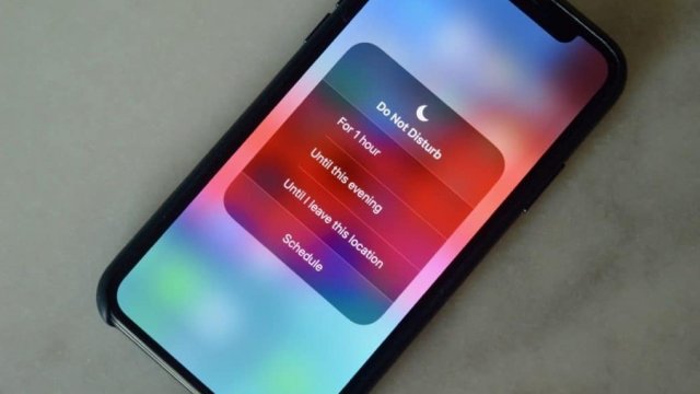 iOS 12’deki Geliştirilmiş Rahatsız Etme Modu