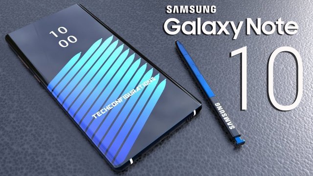 Galaxy Note 10’da Fiziksel Tuşlar Kalkıyor