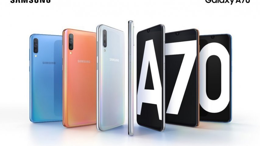 Samsung, 3 Kameralı Galaxy A70 Modelini Tanıttı