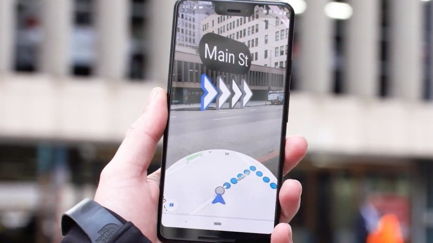 Artırılmış Gerçeklik Google Maps’e Geldi