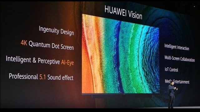Huawei’in Kendi İşletim Sistemine Sahip Televizyonu Vision Tanıtıldı