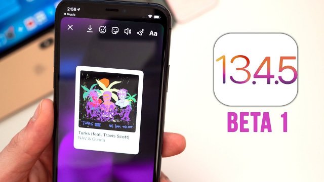iOS 13.4.5’in İlk Geliştirici Betası Yayınladı