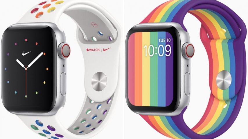 Apple’ın LGBTİ Temalı Apple Watch Pride Edition Kordonları Satışa Sunuldu