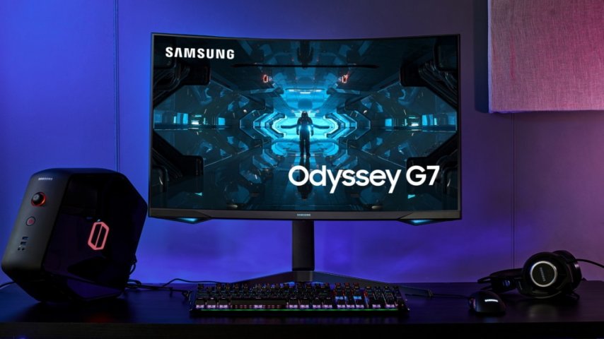 Samsung, Kavisli Oyuncu Monitörü Odyssey G7'yi Tanıttı