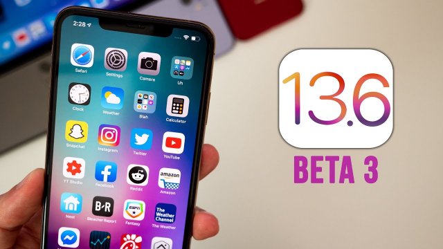 iOS 13.6 ve iPadOS 13.6 Beta 3 Güncellemelerini Yayınladı