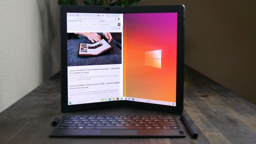 Lenovo, Katlanabilir Ekranlı Dizüstü Bilgisayarı ThinkPad X1 Fold’u Türkiye’de Ön Siparişe Açtı