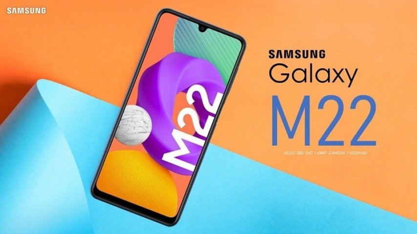 Samsung’un Dört Arka Kameralı Telefonu Galaxy M22 Tanıtıldı
