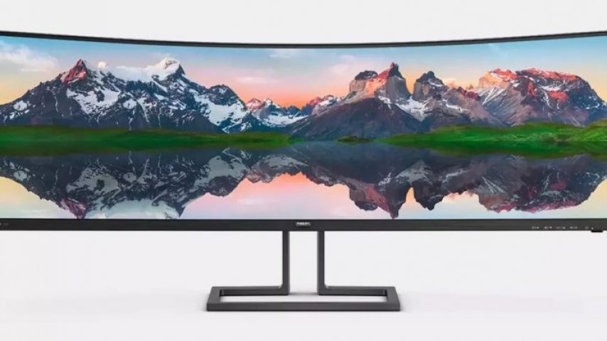 Philips, 498P9Z 32:9 SuperWide LCD Ekranınlı Monitör'ü tanııtı