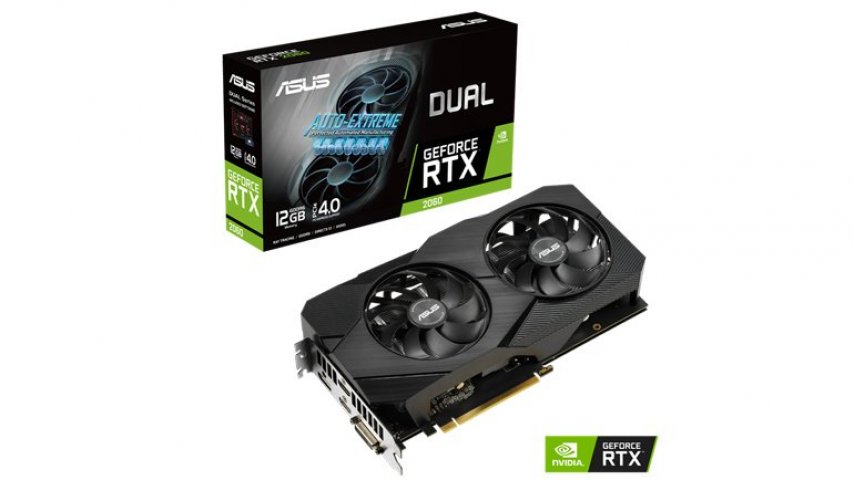 ASUS, 12 GB VRAM’e Sahip Dual GeForce RTX 2060 Modelini Duyurdu