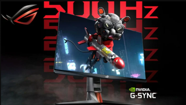 Asus Çıtayı Yükseltiyor! 500Hz Oyun Monitörü