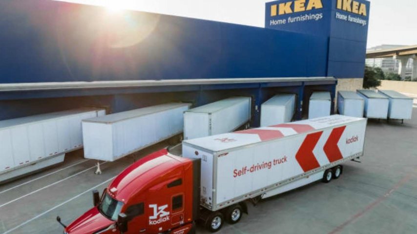 İsveçli Ikea, ABD’de otonom tırlarla teslimata başladı