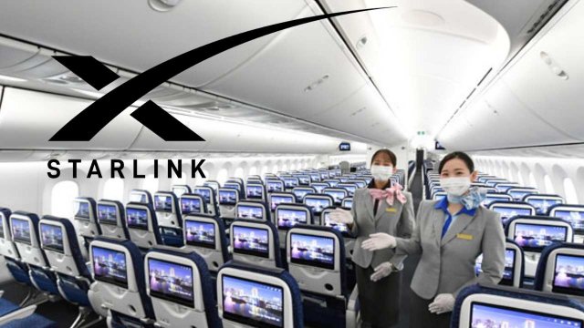 Starlink Aviation ile uçaklarda 350 mbps internet olacak