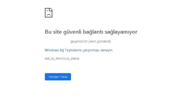 Bu Site Güvenli Bağlantı Sağlayamıyor Hatası Nasıl Çözülür?