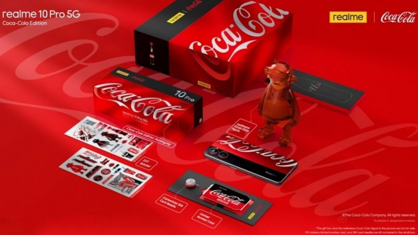 Realme 10 Pro Coca-Cola Edition resmen duyuruldu
