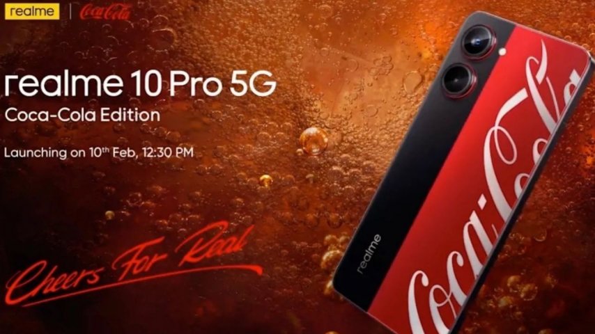 Realme 10 Pro 5G Coca-Cola Edition için geri sayım başladı