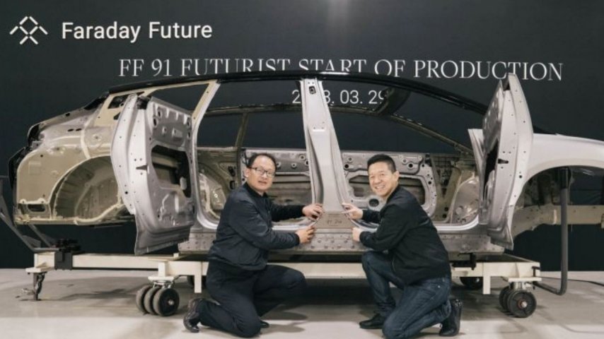 Faraday Future Sonunda Kendi Elektrikli Arabalarını Montajlama Sürecine Başladı