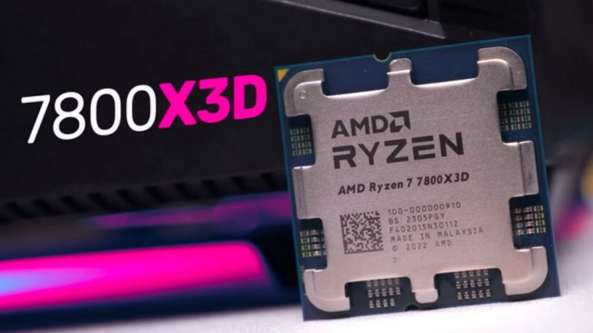 Dünyanın En Hızlı İşlemcisi AMD Ryzen 7 7800X3D Satışa Sunuldu