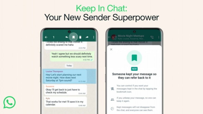 WhatsApp Artık Kaybolan Mesajları Saklayabilecek