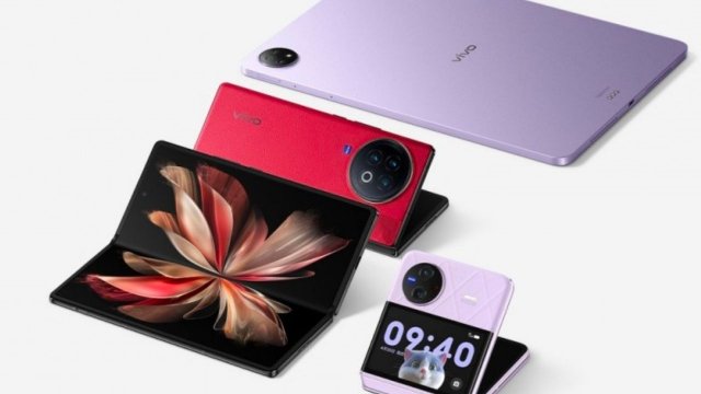 Vivo, Yeni Katlanabilir Telefonlarını ve Tabletini Tanıttı
