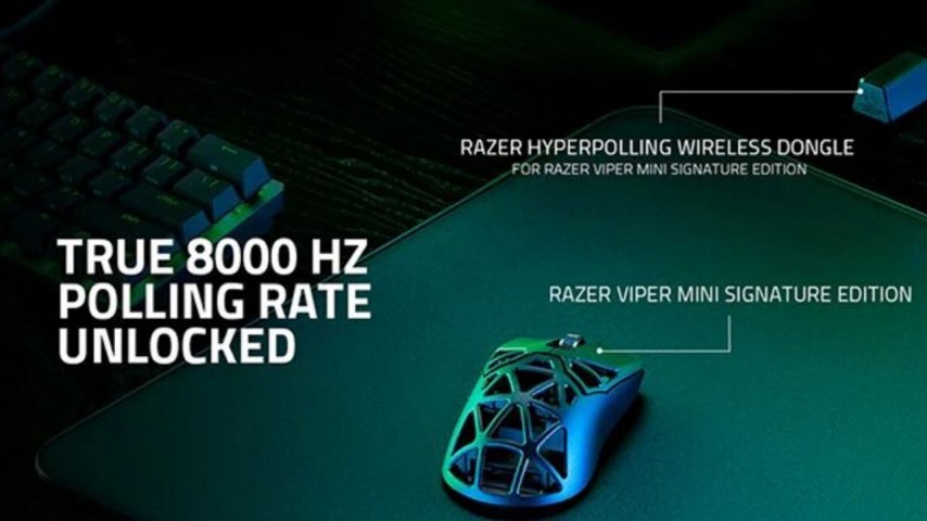 Razer Viper Mini Fiyatı Ve Teknik Özellikleri: İlk 8.000 Hz'lik Kablosuz Far