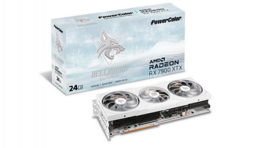 PowerColor, Üstün Performanslı Radeon RX 7900 XTX Hellhound Spectral White'ı Tanıttı