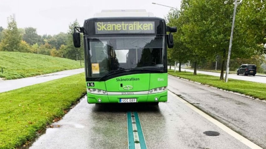 İsveç, Yoldayken Elektrikli Otobüsleri Şarj Eden Otoban İnşa Ediyor