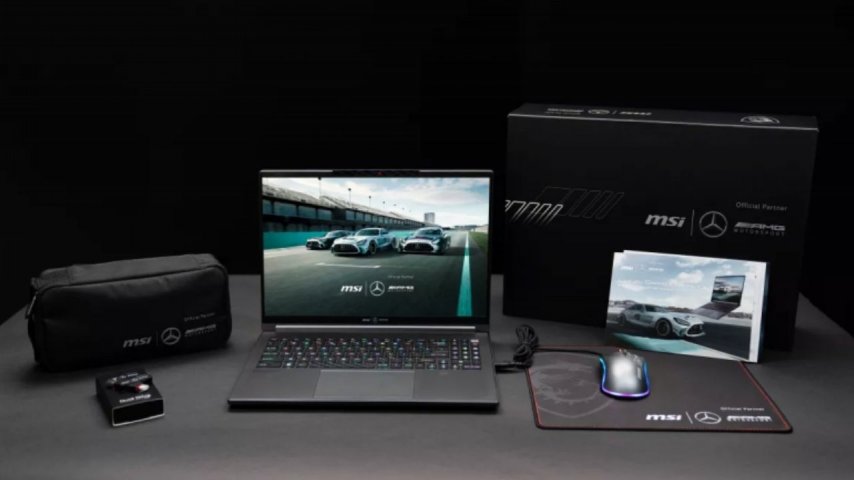MSI, 4K OLED Ekranlı Stealth 16 Mercedes-AMG Motor Sporları Dizüstü Bilgisayarını Tanıttı