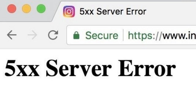 Instagram 5xx Server Error Hatası Nedir? (2023) Nasıl Çözülür?
