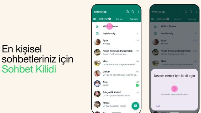 WhatsApp Sohbet Kilidi Özelliği Nedir, Nasıl Kullanılır? Açma ve Kapatma Ayarları