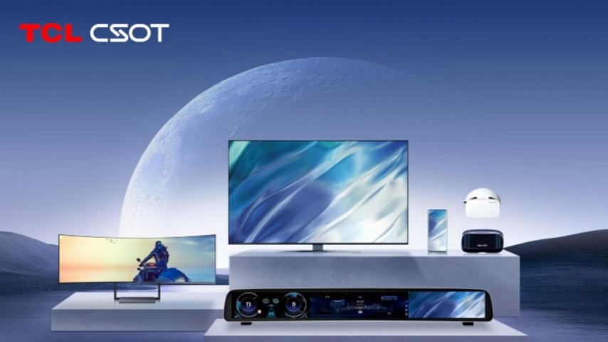 TCL CSOT, 65 inç televizyon, 47,5 için otomotiv ekranı ve 57 inç 240Hz oyun monitörünü tanıttı