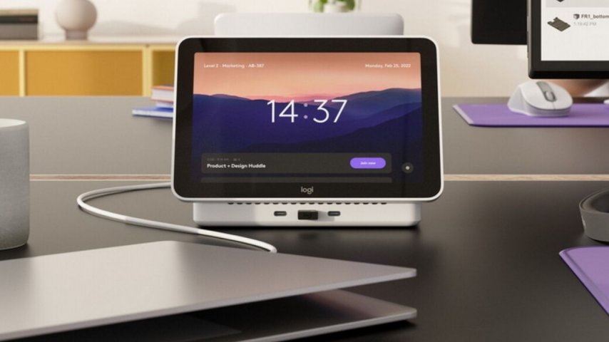 Logitech, 8 inç ekrana sahip Logi Dock Flex'i tanıttı