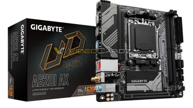 Gigabyte, Ryzen 7000 için İlk AMD A620 Mini-ITX Anakartını Piyasaya Sürüyor