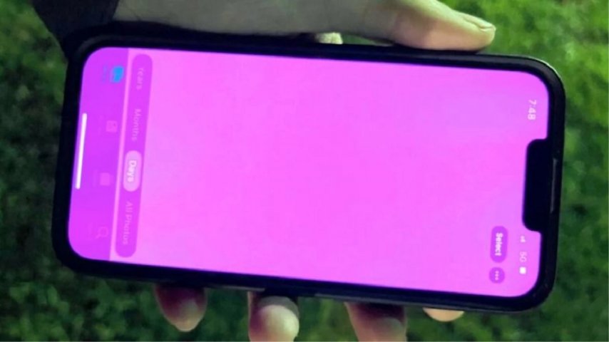 iPhone 13'te Pembe Ekran Sorununu Giderme Yöntemleri