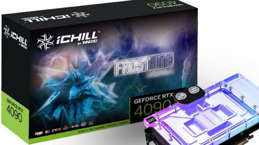 Inno3D, su bloklu GeForce RTX 4090 iChill Frostbite Ultra ve iChill Frostbite Pro'yu tanıttı